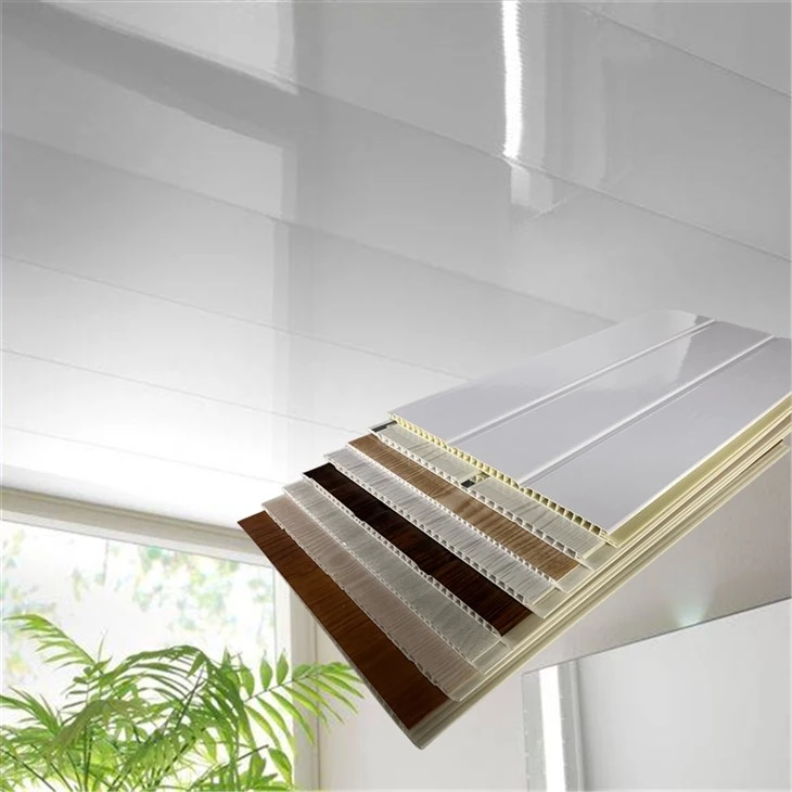 Plafond de langue et rainure en PVC bon marché