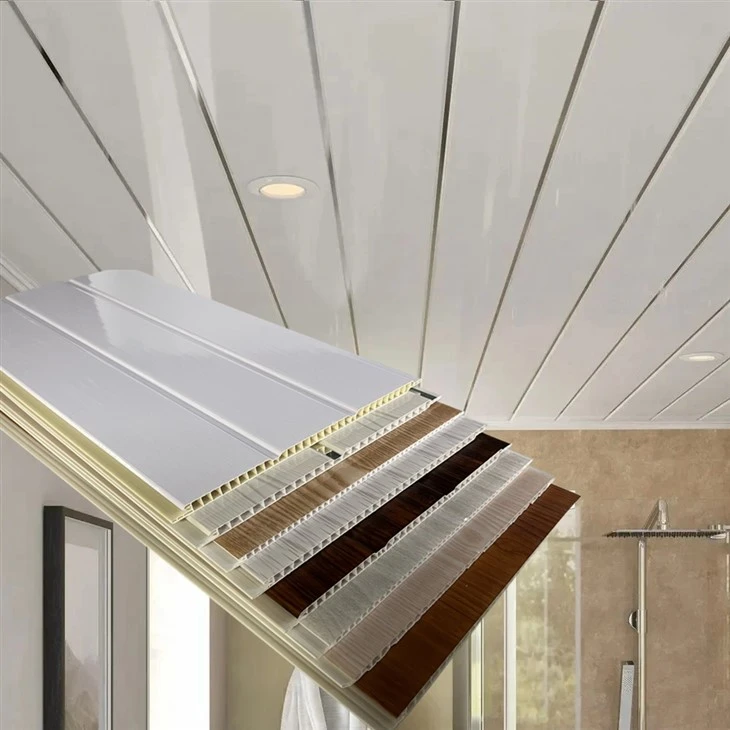 Plafond PVC à langue et rainure bon marché