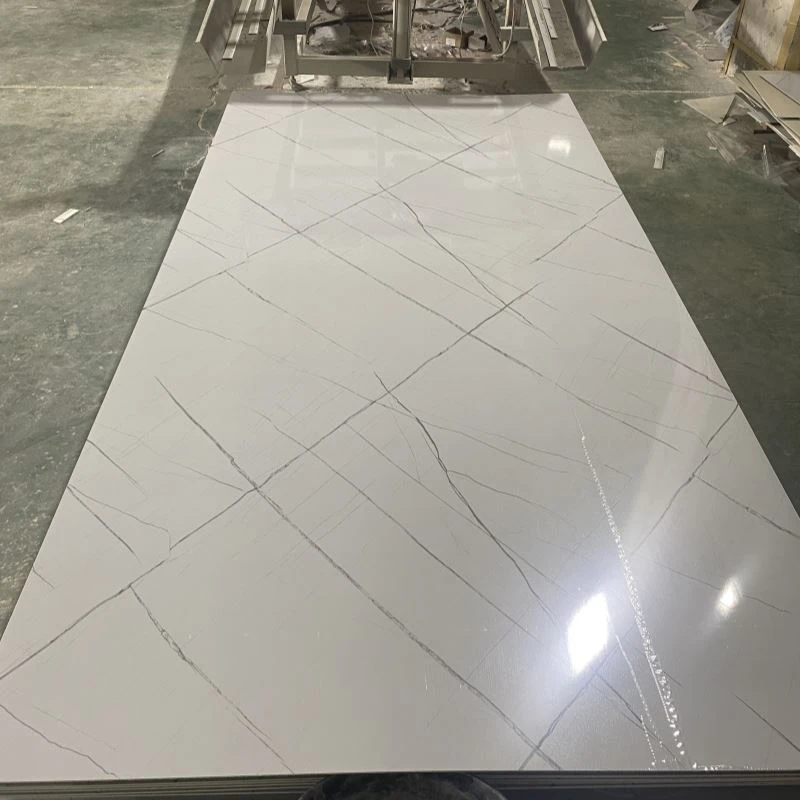 Panneau de mur en marbre en PVC