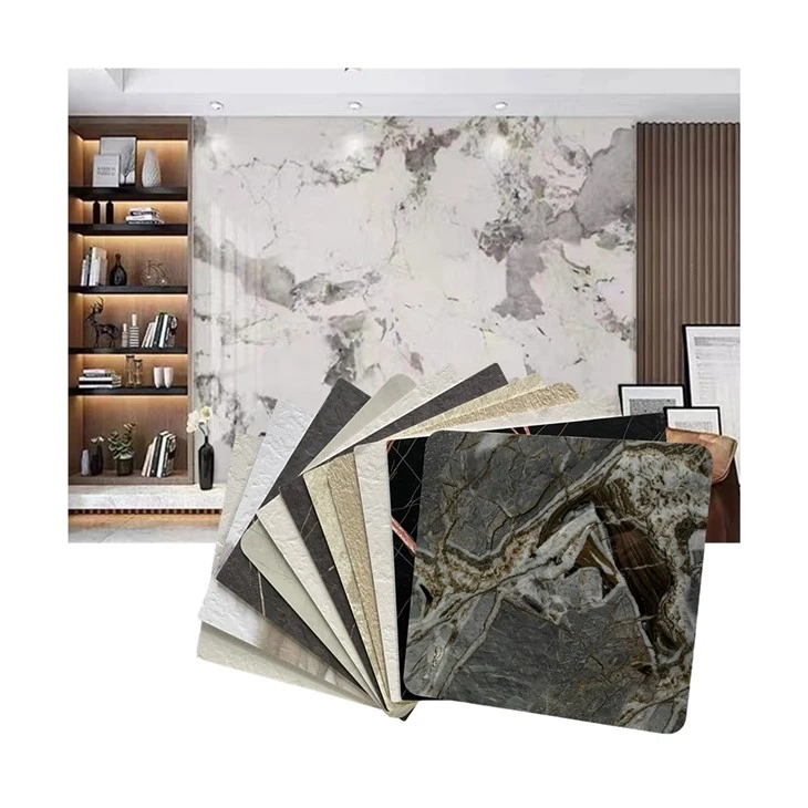 Panneau de marbre UV PVC