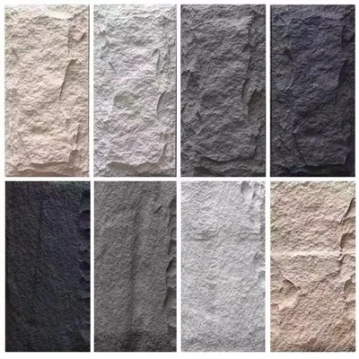 Fausse panneau de murs en polyuréthane en pierre
