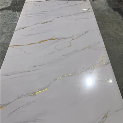 Panneau en PVC en marbre