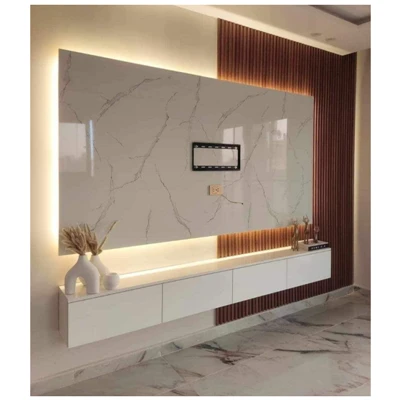 Panneau UV de feuille de marbre en PVC