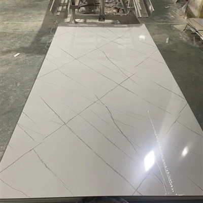 Panneau de mur en marbre en PVC
